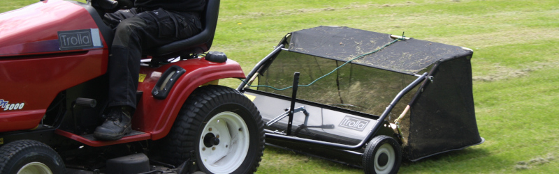 Trolla - Rasenkehrmaschine