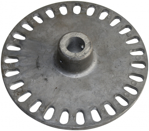 Zahnrad gross Aluminium