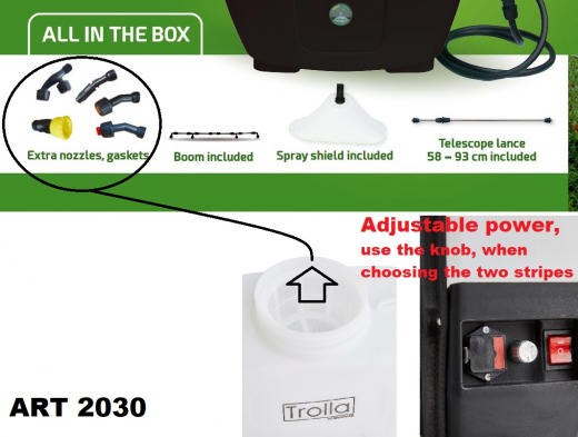 16 L Akku-Rückenspritze Li-Ion