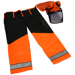 Sicherheitsset (Beinlinge / Helm)