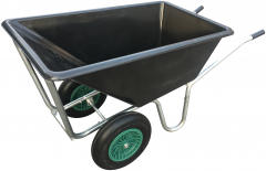 BIGGY XXL Schubkarre m PU Doppel-Bereifung